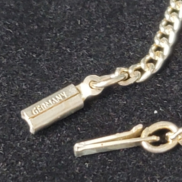 VINTAGE aurora crystal Germany sun necklace rare - Picture 9 of 15